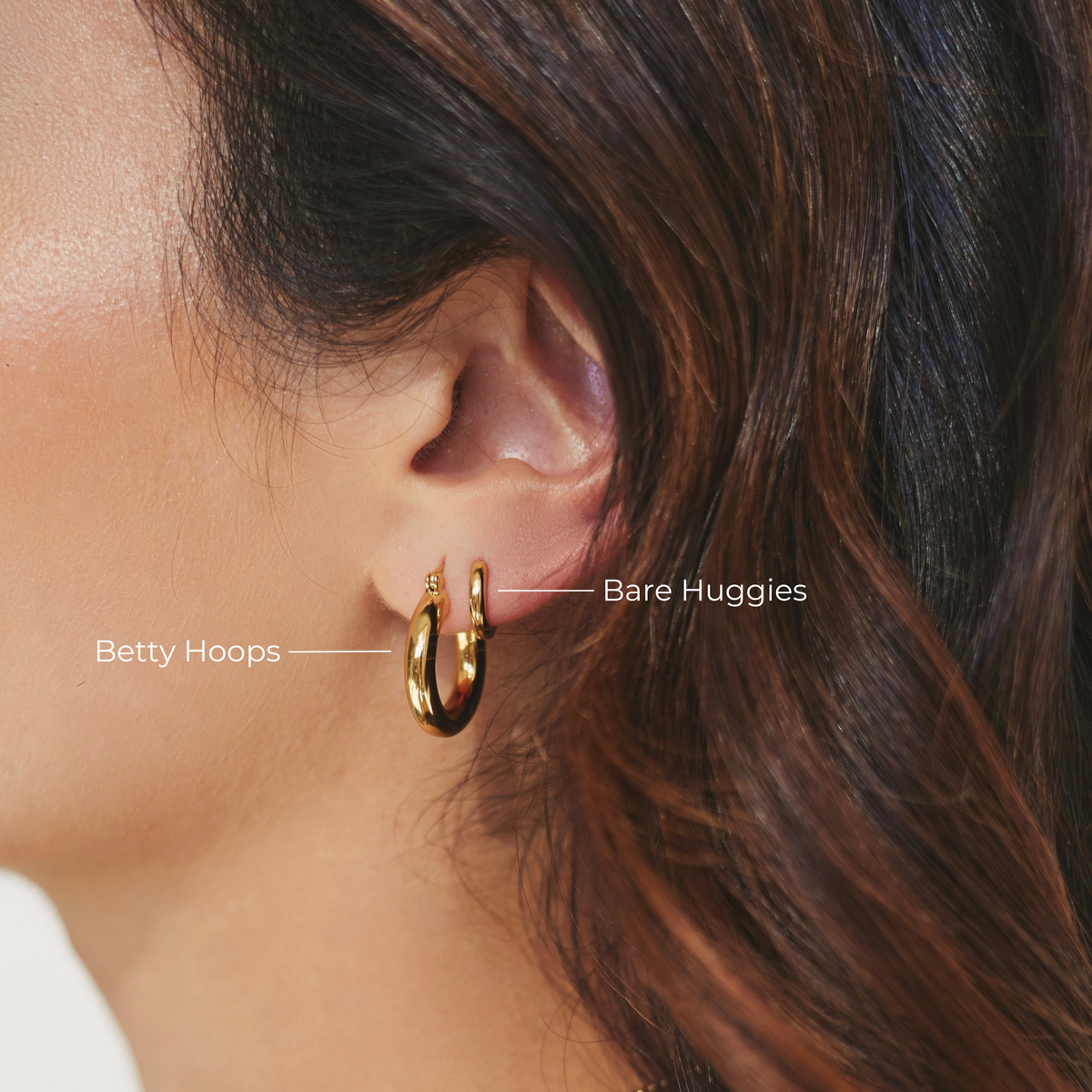 BETTY HOOPS | GOLD
