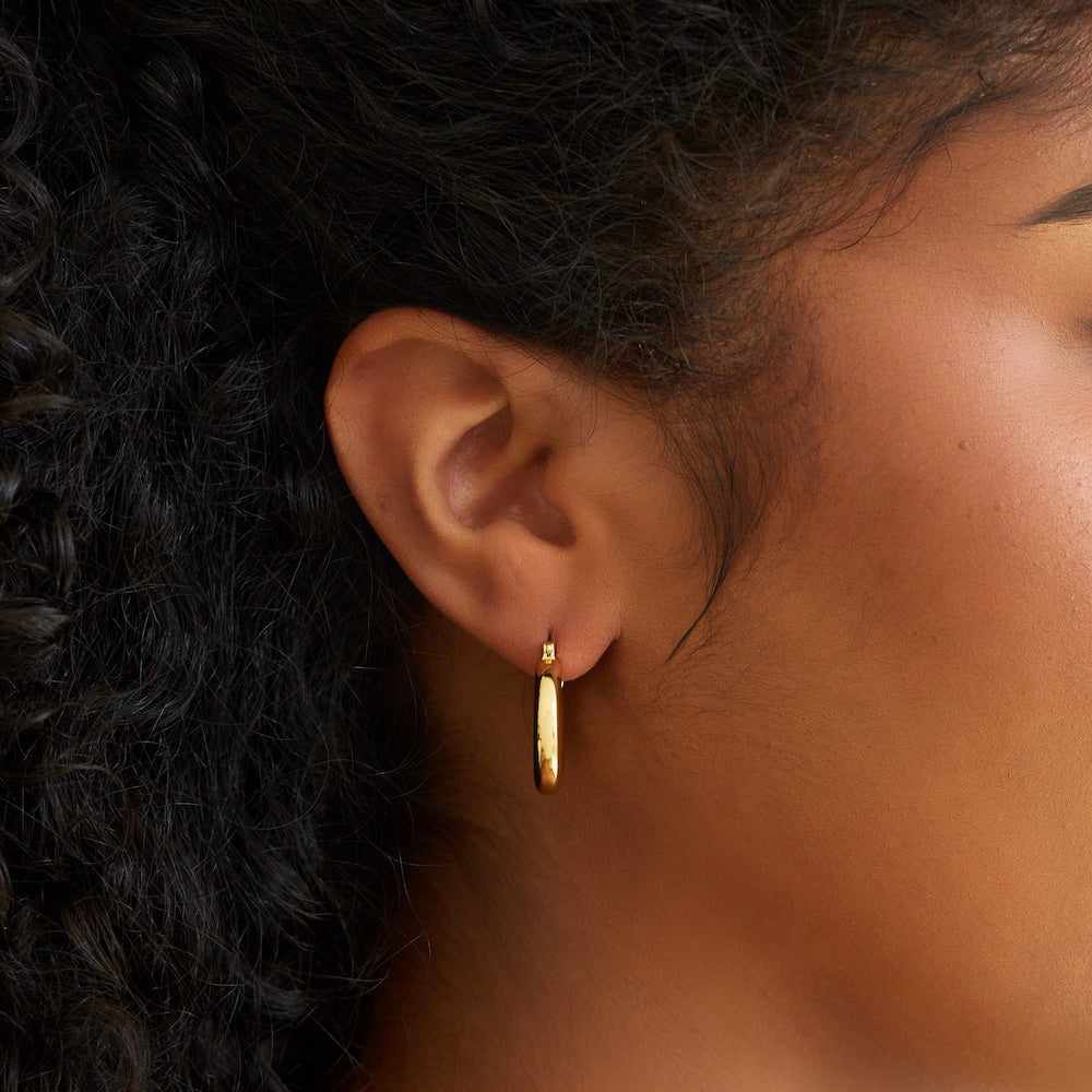 BETTY HOOPS & AELIA EAR CUFF | GOLD