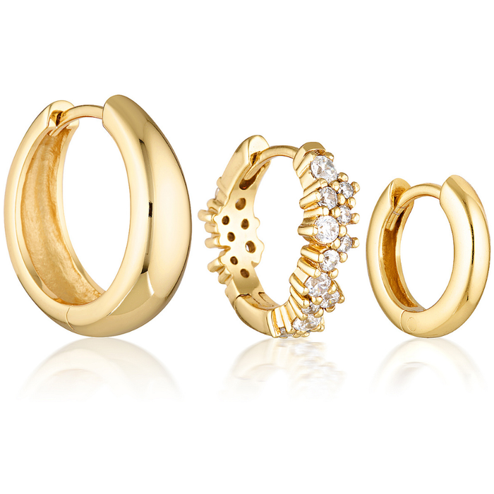 BLISS EARRING SET | GOLD