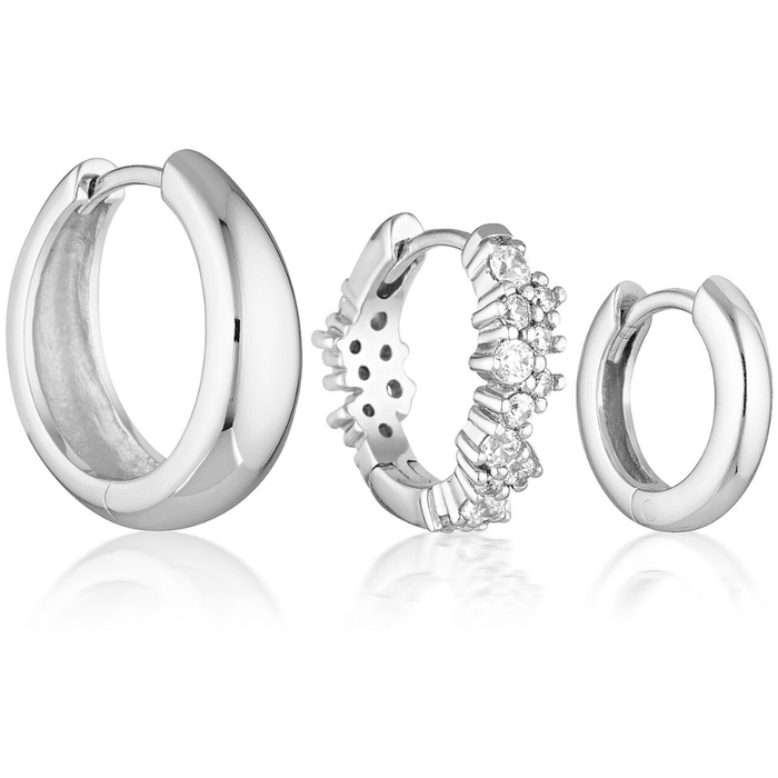 BLISS EARRING SET | SILVER