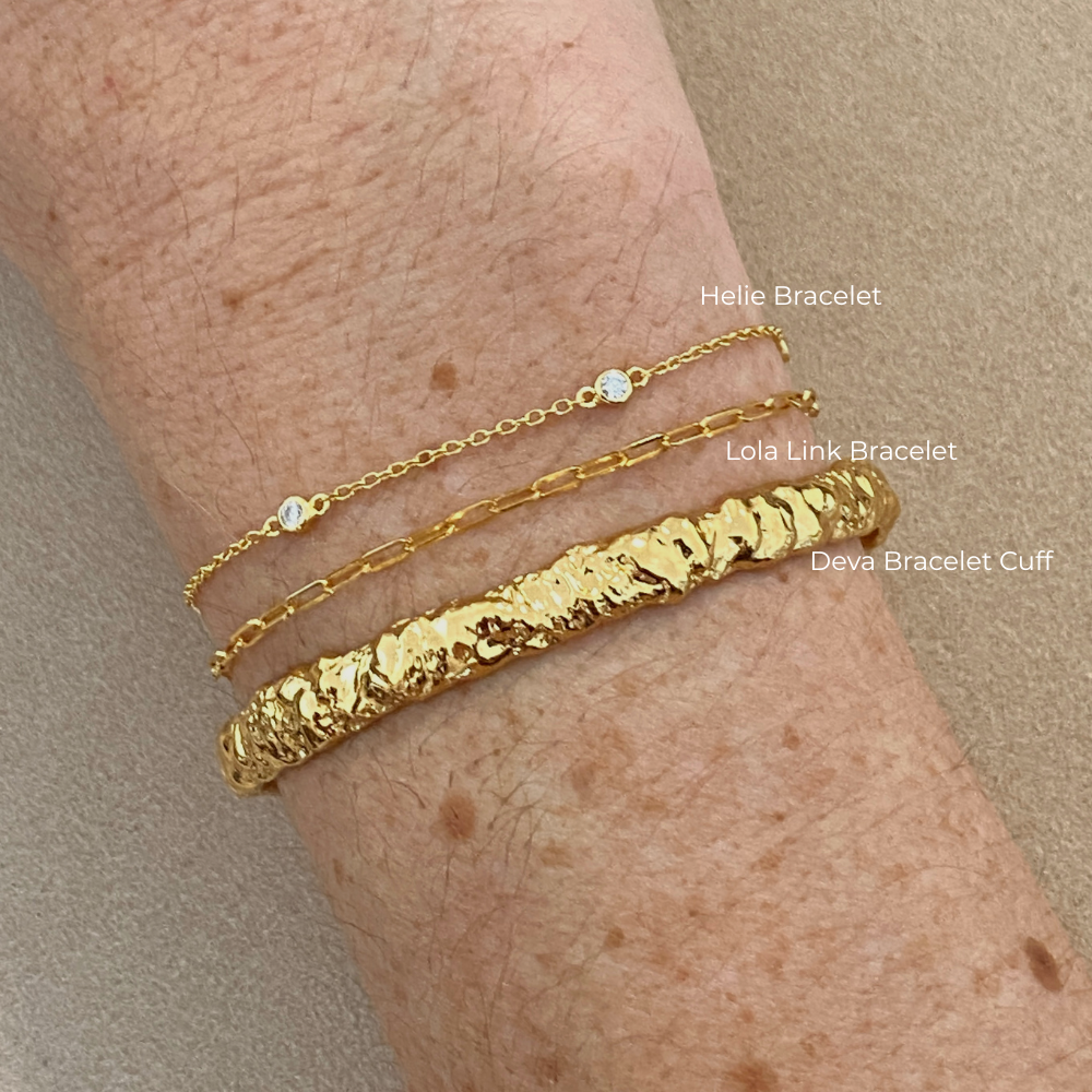 LOLA LINK BRACELET | GOLD