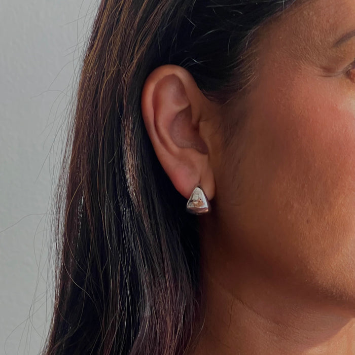 DEMI HOOPS | SILVER