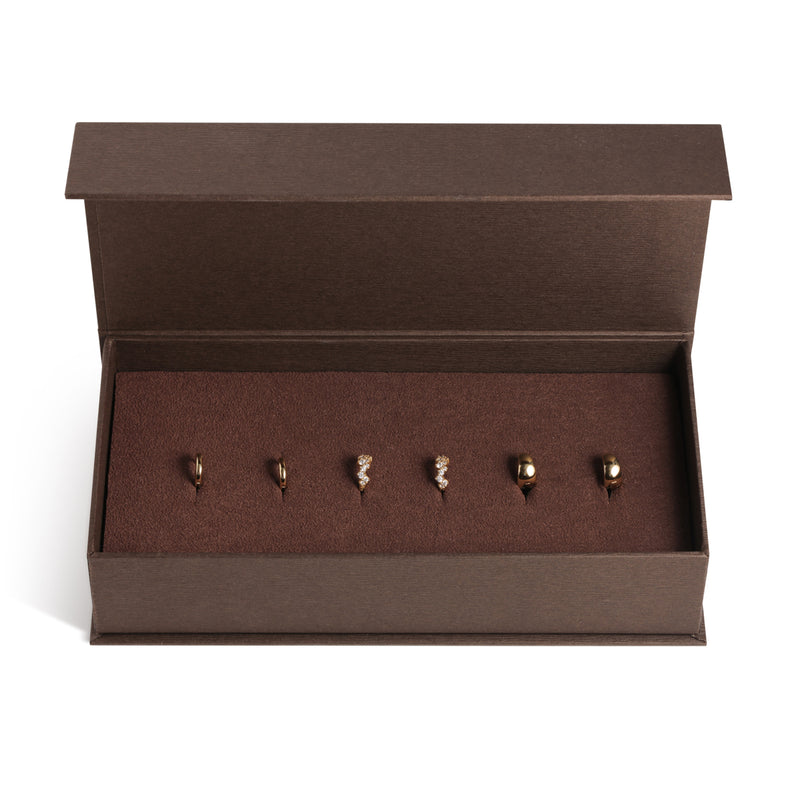 CHERISH EARRING SET | GOLD