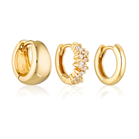 CHERISH EARRING SET | GOLD
