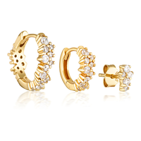 COVEY EARRING SET | GOLD