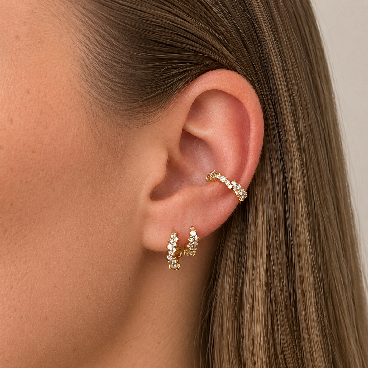 Covey Ear Cuff - Gold