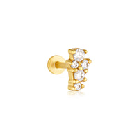 Covey Flatback Stud - Gold