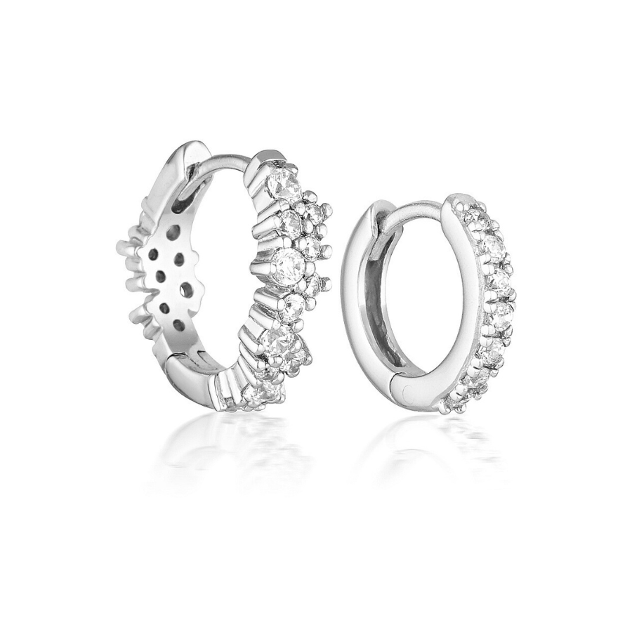 Covey Hoops & Lina Huggies - Silver