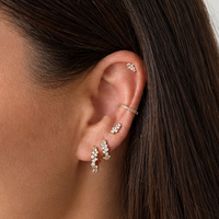 Covey Flatback Stud - Gold