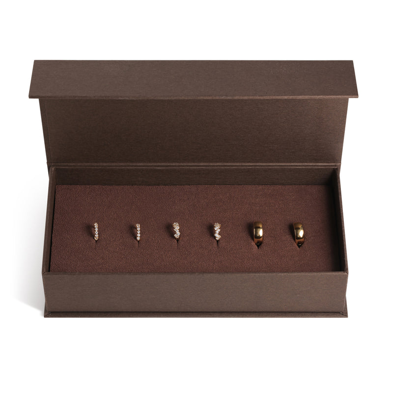 DESIRE EARRING SET | GOLD