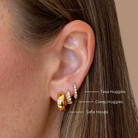 DESIRE EARRING SET | GOLD