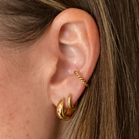 TULLY HOOPS 15MM | GOLD