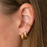 TULLY HOOPS 15MM | GOLD