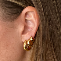 TULLY HOOPS 15MM | GOLD