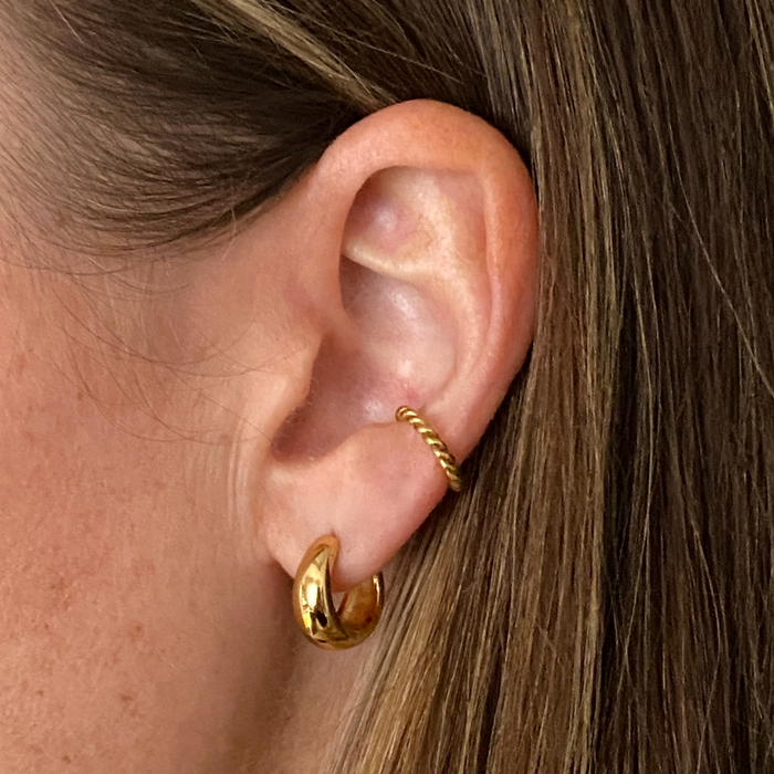 TULLY HOOPS 15MM | GOLD