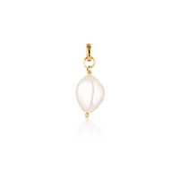 CELINE PEARL PENDANT | GOLD