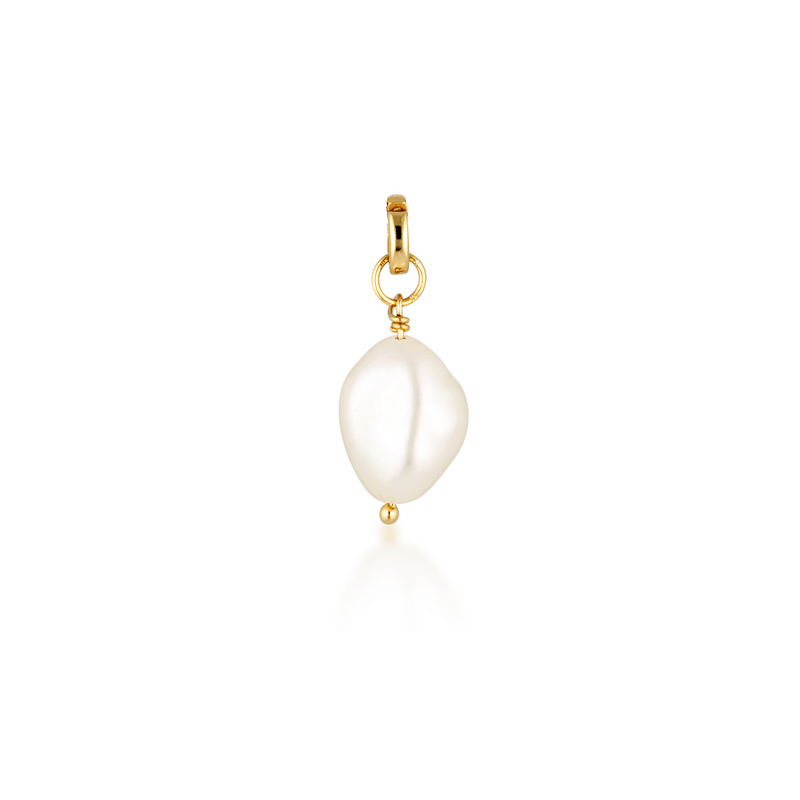 CELINE PEARL PENDANT | GOLD