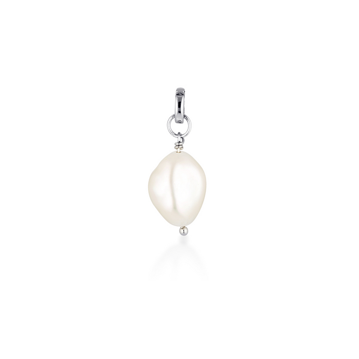 CELINE PEARL PENDANT | SILVER