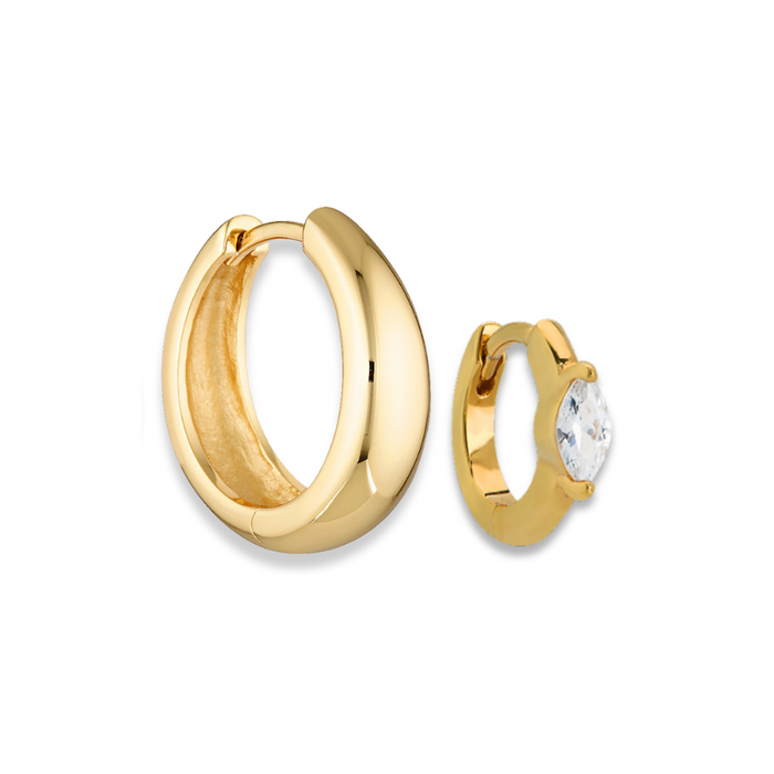 TULLY HOOPS & MARQUISE HUGGIES | GOLD