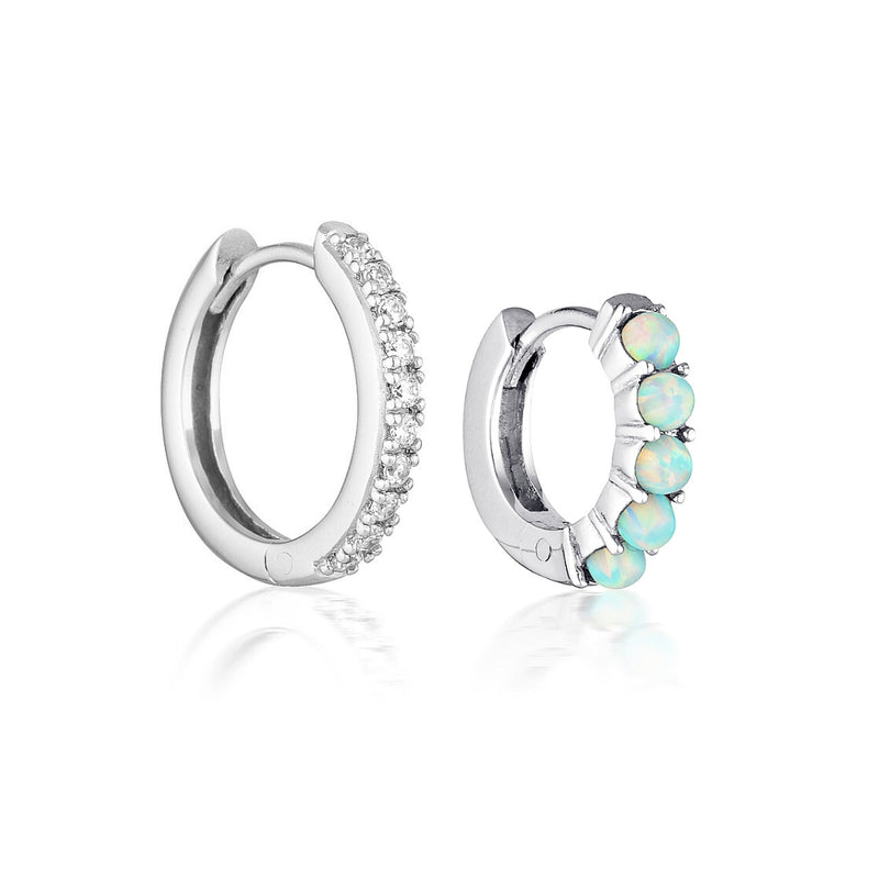 HANA & AURA EARRING BUNDLE | SILVER