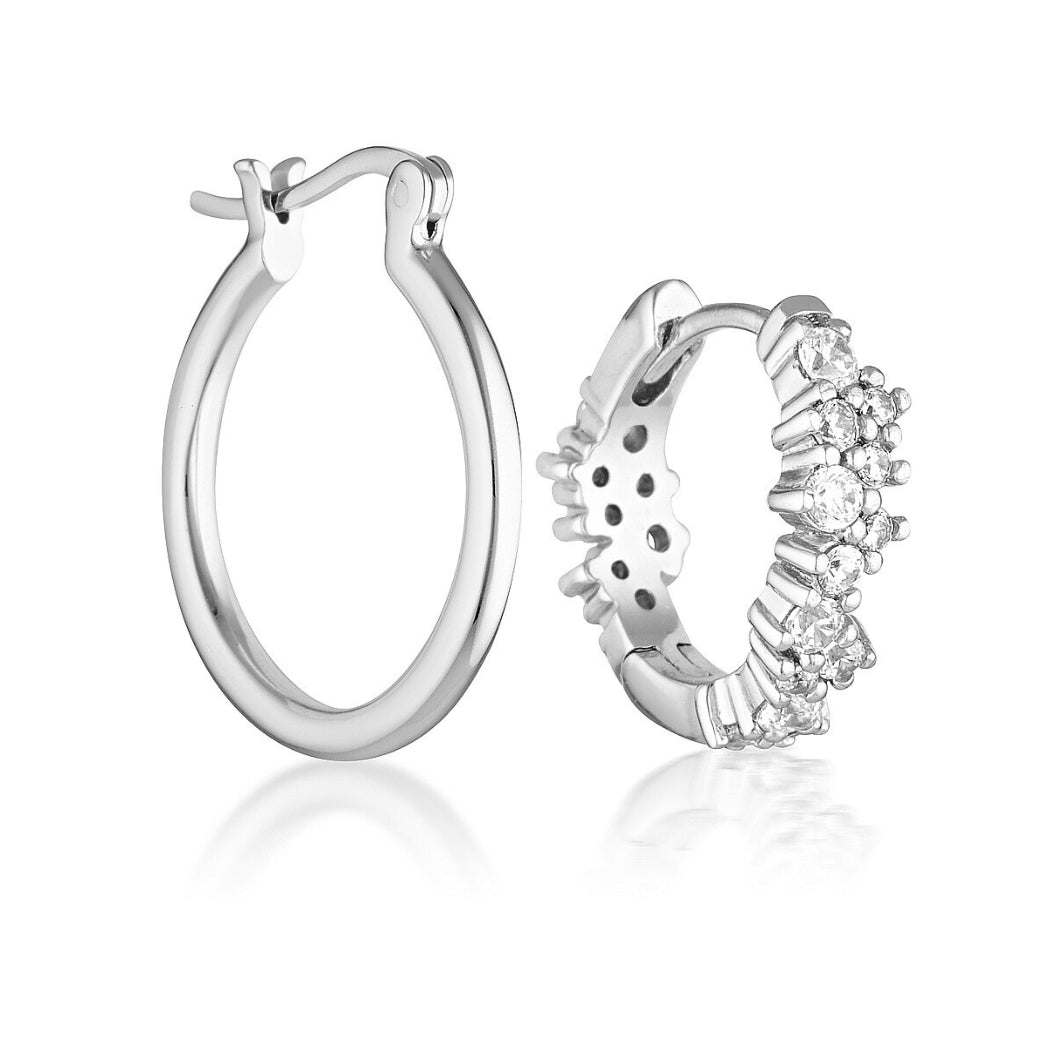 IVY HOOPS & COVEY HOOPS | SILVER