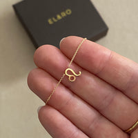 LEO ZODIAC NECKLACE | 9K SOLID GOLD