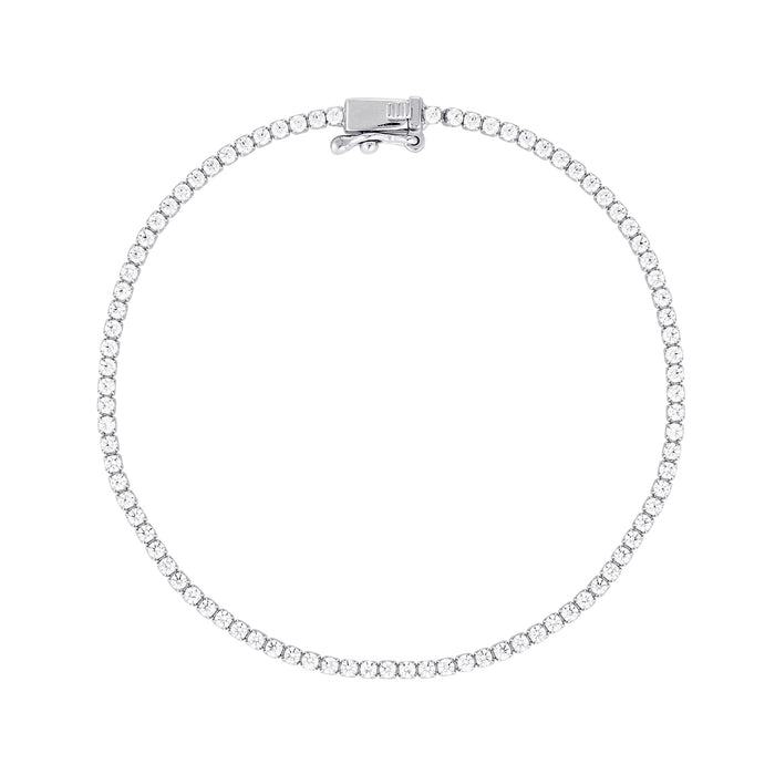 TENNIS BRACELET | SILVER