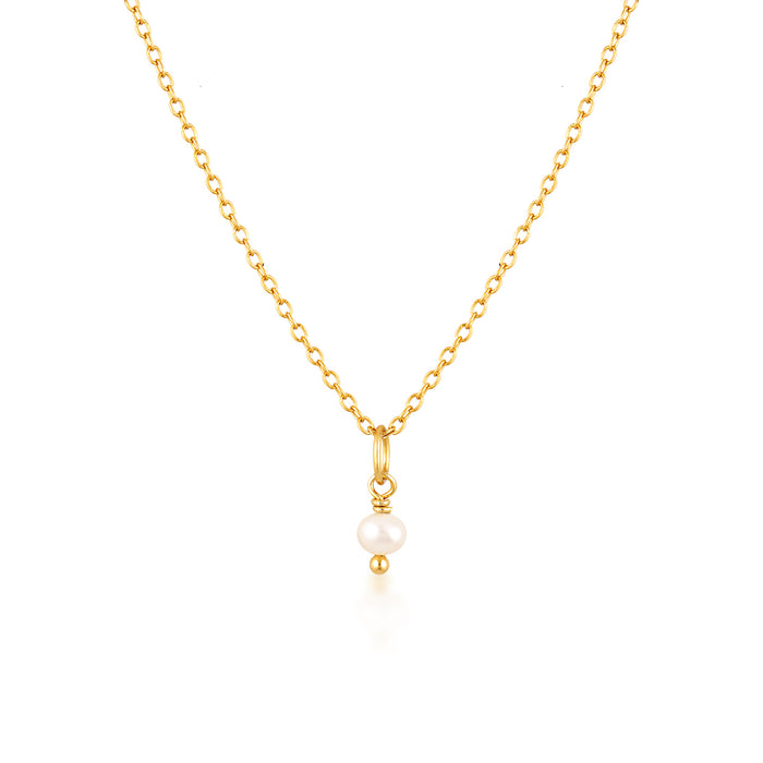 SOMA PEARL NECKLACE | GOLD