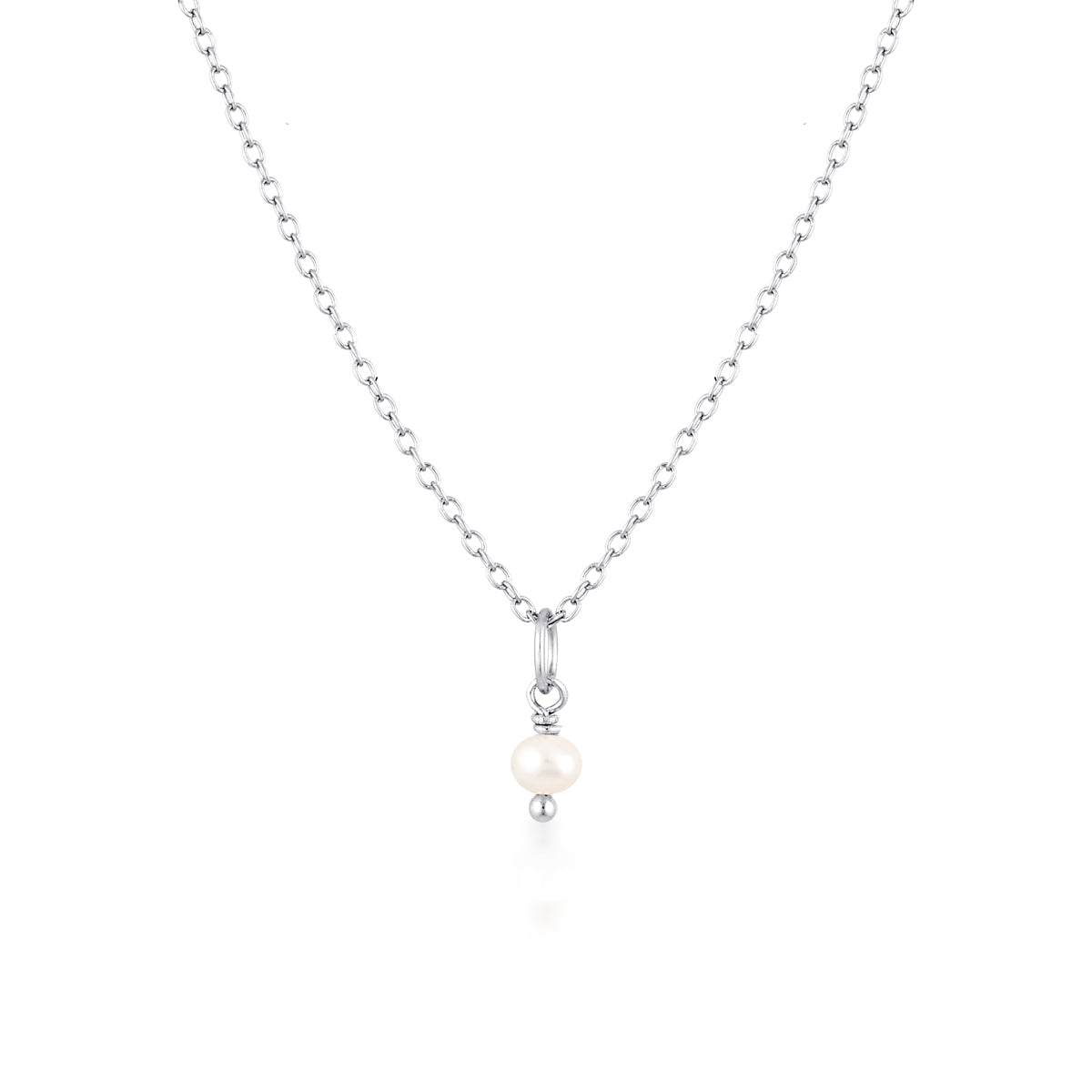 SOMA PEARL NECKLACE | SILVER