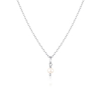 SOMA PEARL NECKLACE | SILVER