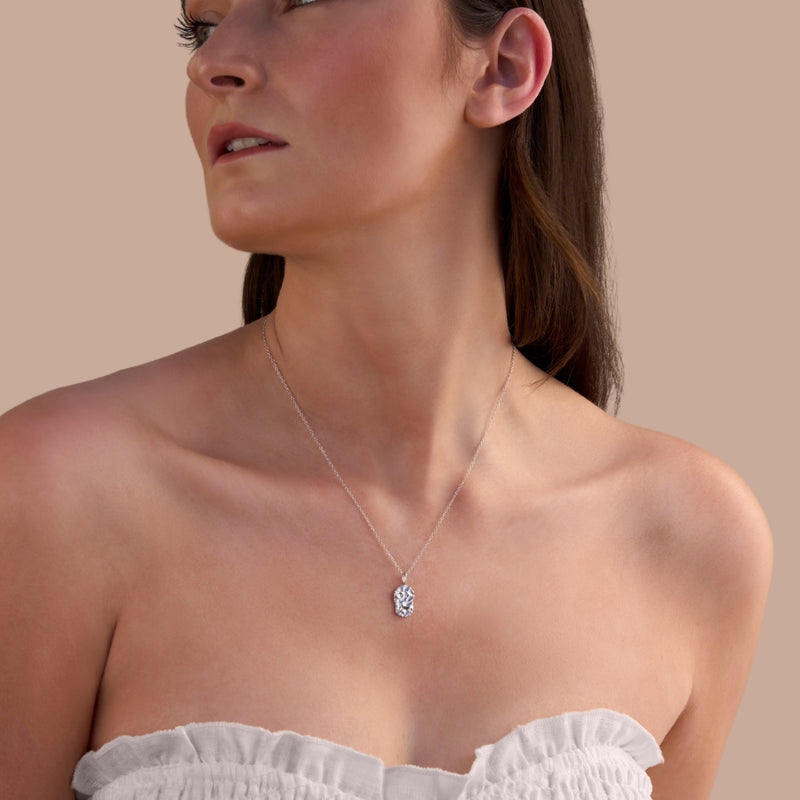 TARNI NECKLACE & SOMA STUDS | SILVER