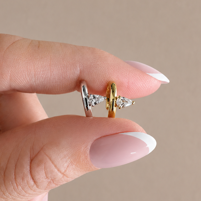 Thea Ear Cuff - Silver