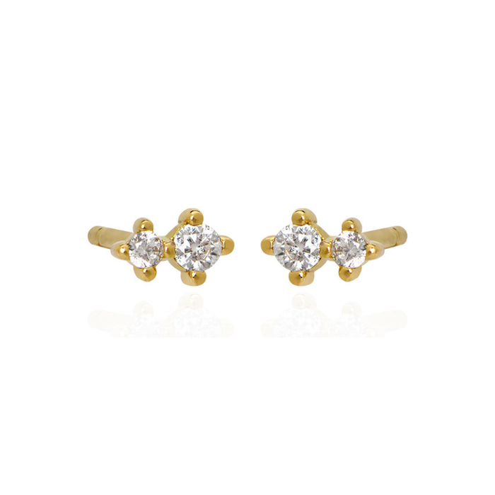 NIVA STUDS | GOLD