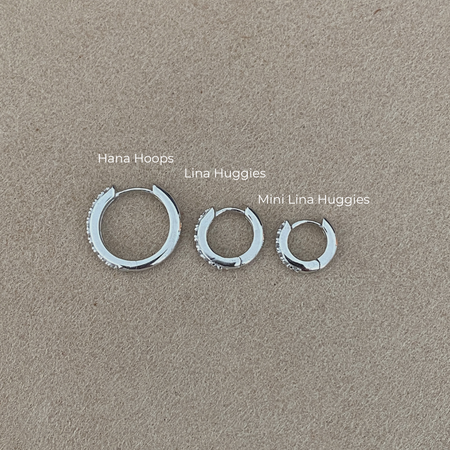 MINI LINA HUGGIES | SILVER