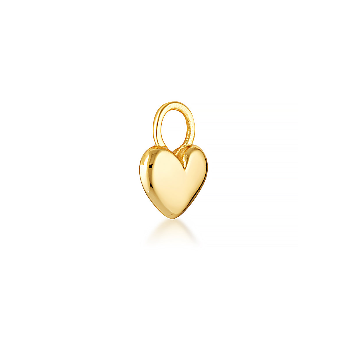 PARIS HEART CHARM | GOLD