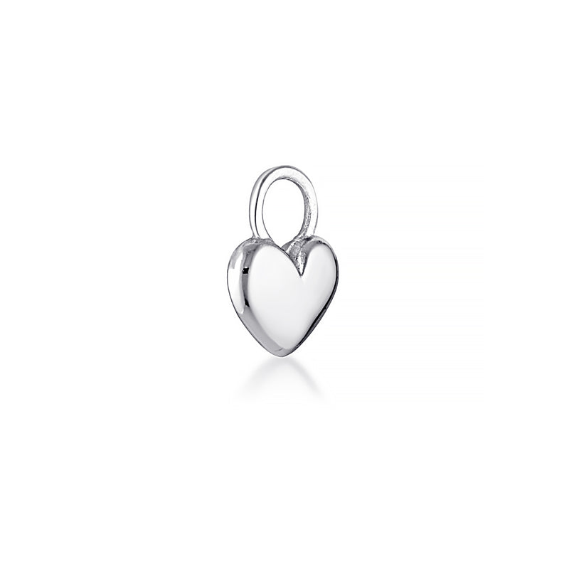 PARIS HEART CHARMS | SILVER