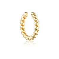 ISLA ROPE EAR CUFF | GOLD