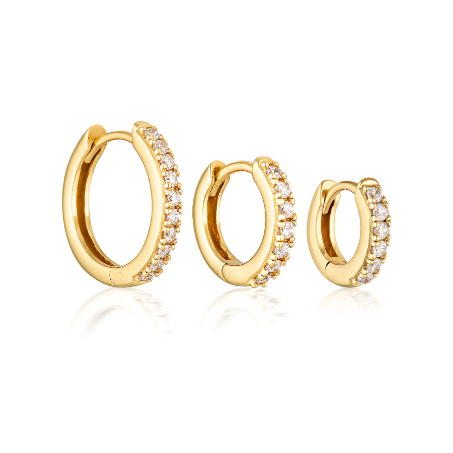 Lina Earring Set - Gold