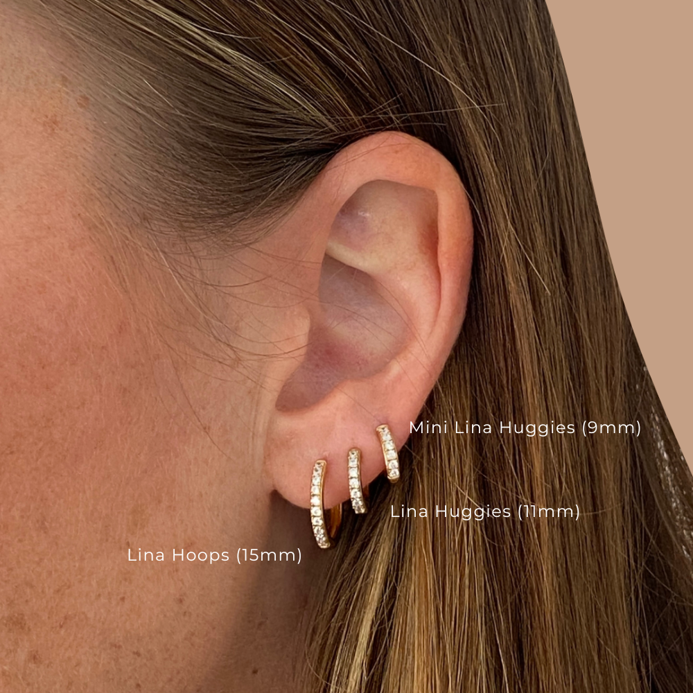 MINI LINA HUGGIES | GOLD