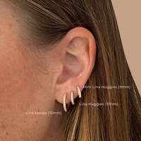 MINI LINA HUGGIES | GOLD