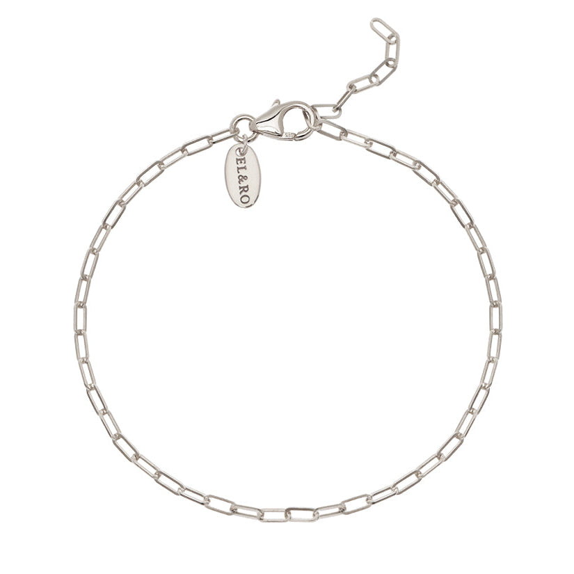 LOLA LINK BRACELET | SILVER