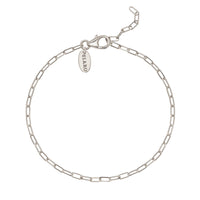 LOLA LINK BRACELET | SILVER