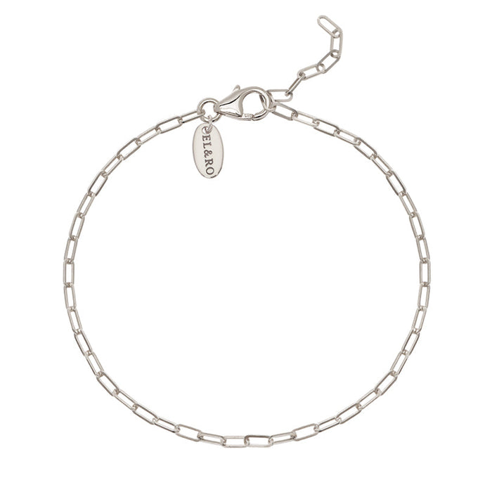 LOLA LINK BRACELET | SILVER