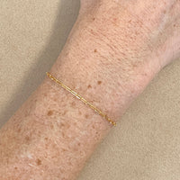 LOLA LINK BRACELET | GOLD