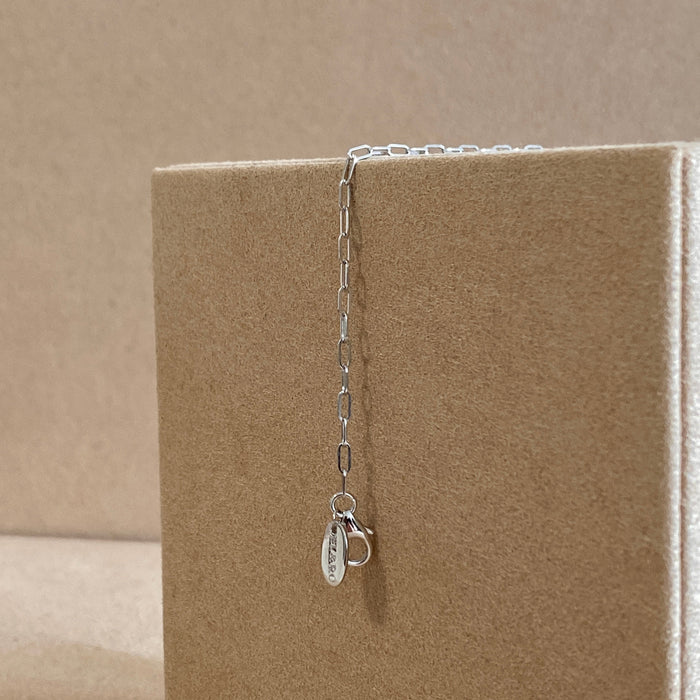 LOLA LINK BRACELET | SILVER