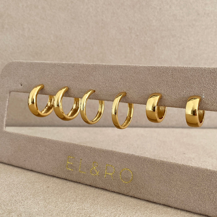 LUMI EARRING SET | GOLD