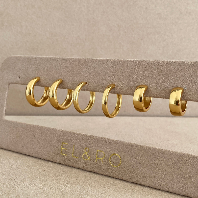 LUMI EARRING SET | GOLD