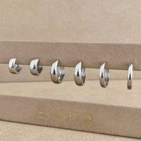 LUMI EARRING SET | SILVER