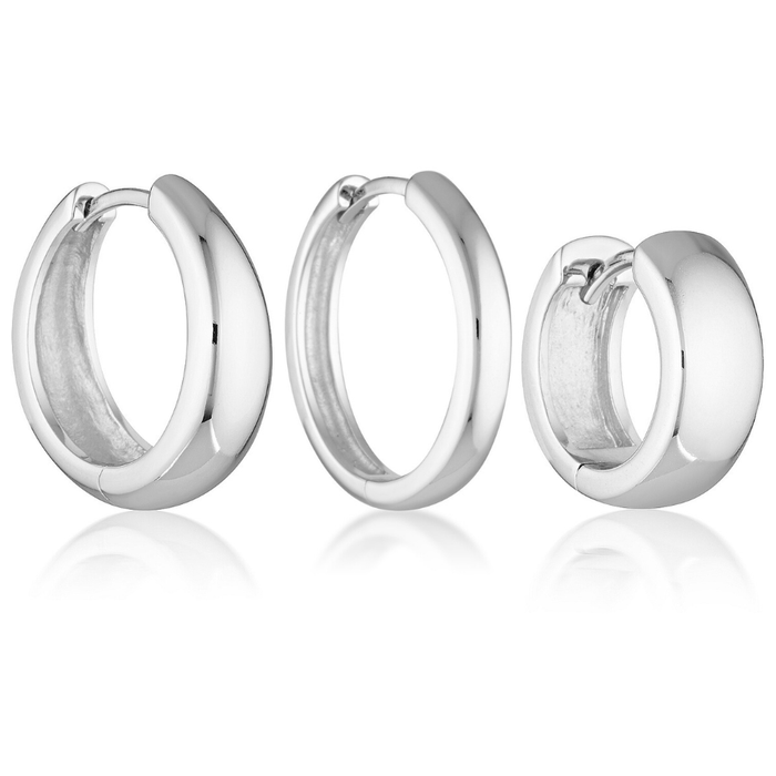 LUMI EARRING SET | SILVER