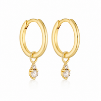 Paige Hoops - Gold